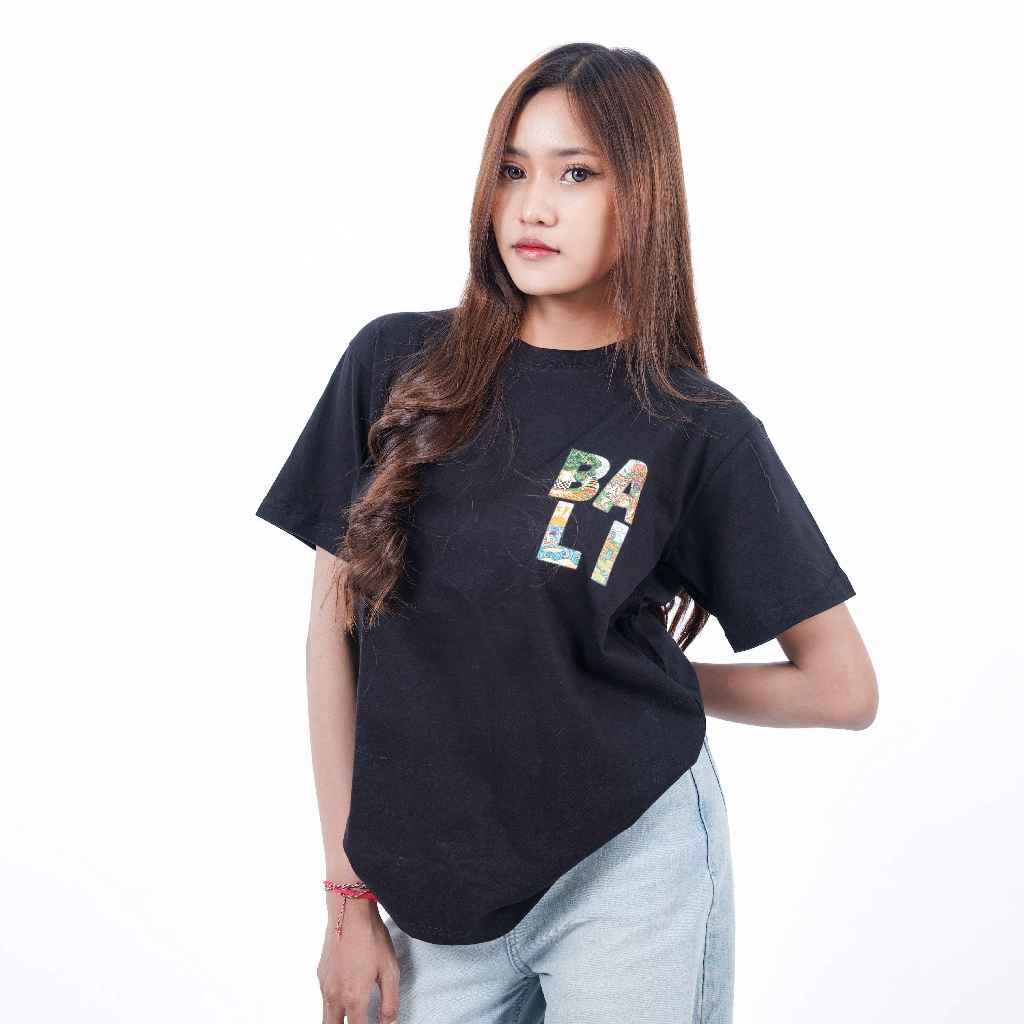 kutastreet kaos regular desain bali colour warna hitam 3 kutastreet kaos regular desain bali colour warna hitam 3
